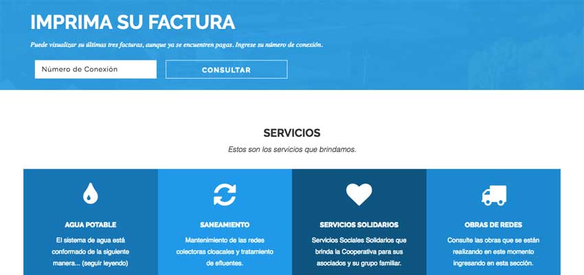 Nuevo Sitio Web de la Cooperativa de Agua Potable